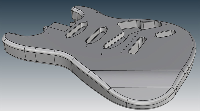 Fender Stratocaster Reverse Engineering Fender Stratocaster reverse engineering