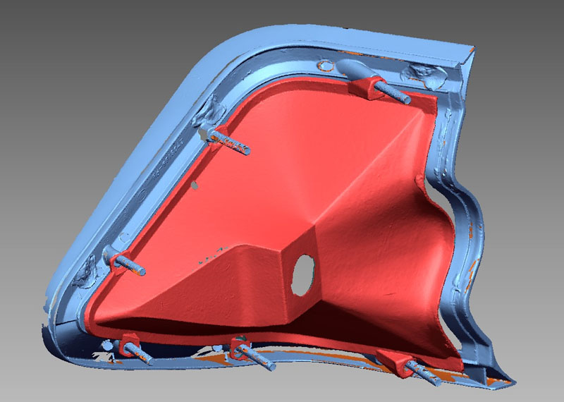 Headlight STL scan data (Assembly) Headlight STL scan data (Assembly)