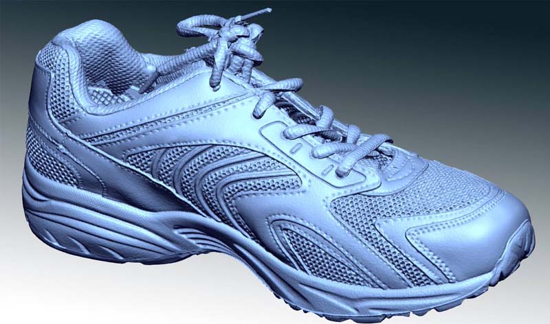 Trainer Shoe 3D scan (STL mesh) trainer shoe