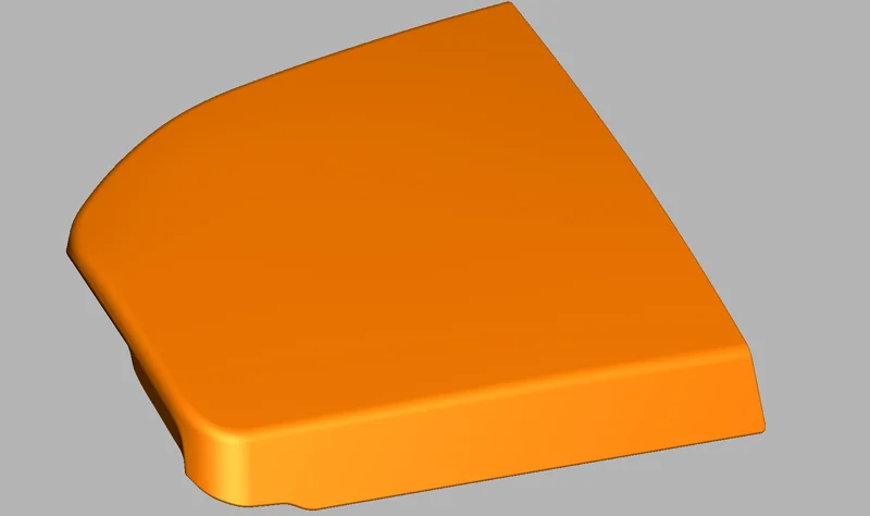 Parametric CAD Reverse Engineering (Top View) Example of Reverse engineering