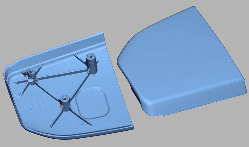 3D Scan data Example of Reverse engineering