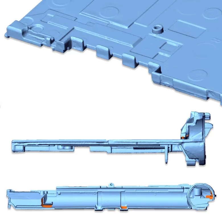 mobile phone cover CAD reverse engineering
