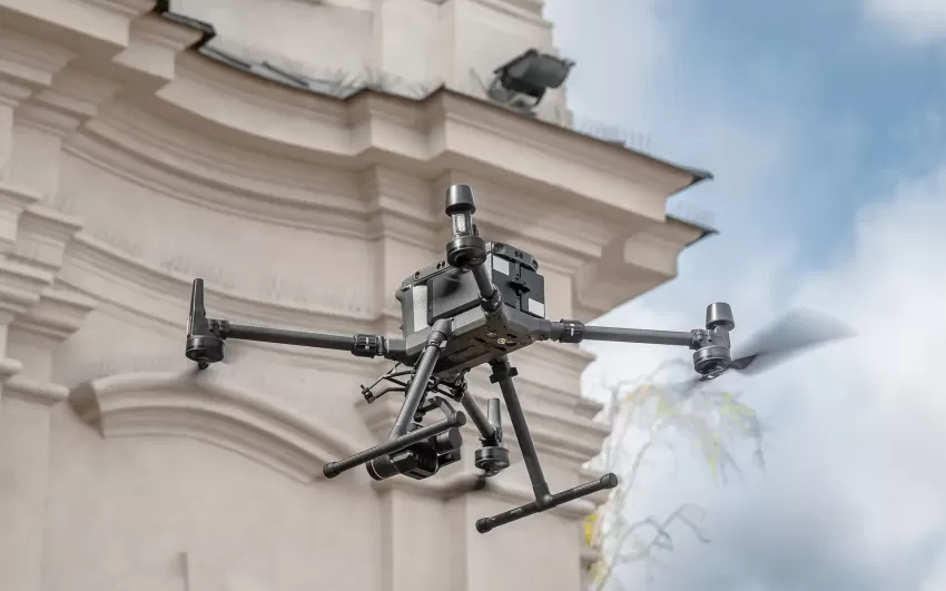 drone for 3D photogrammetry 3D scan