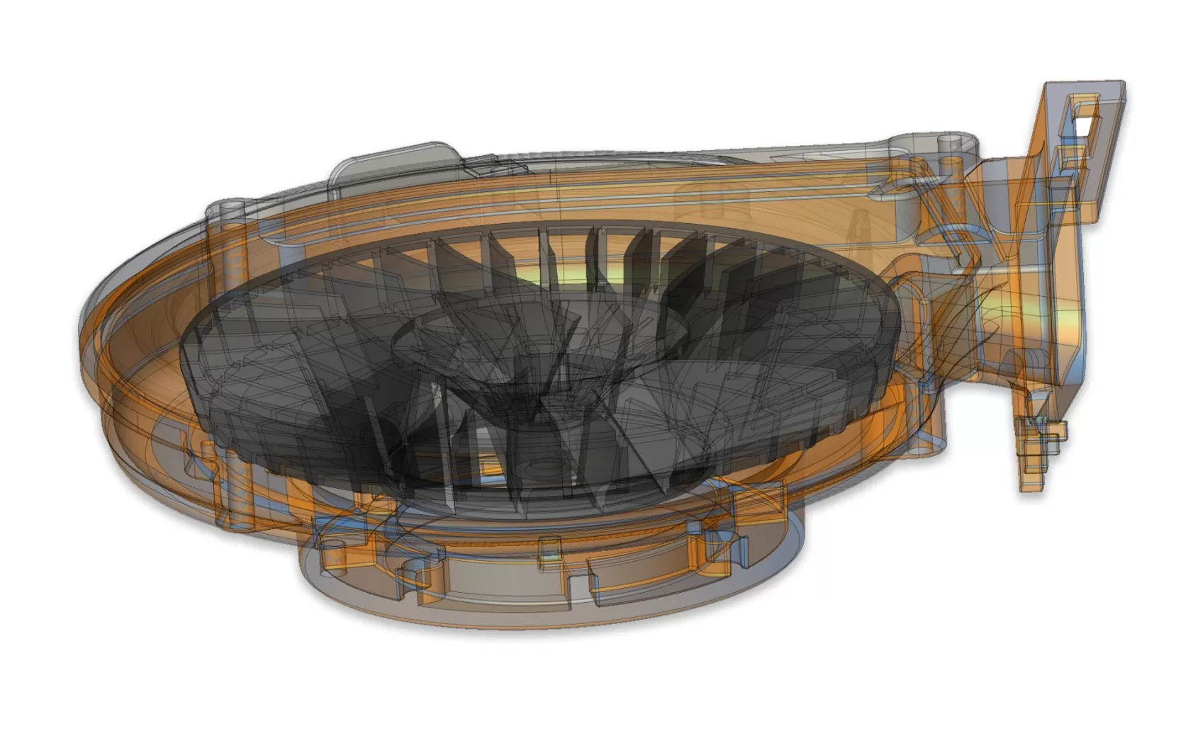 impeller fan full assembly