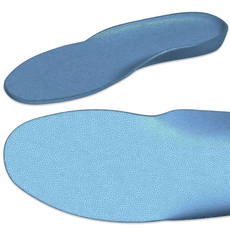insole reverse engineering from STL file