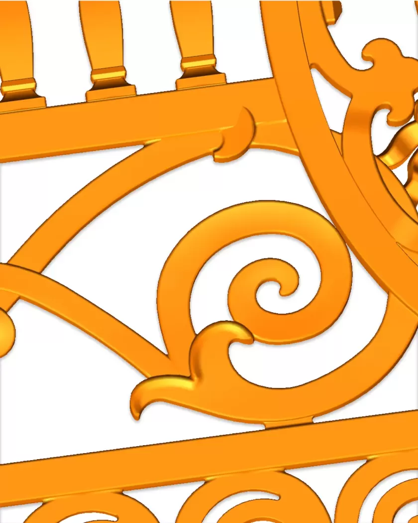 balustrade ornament closeup