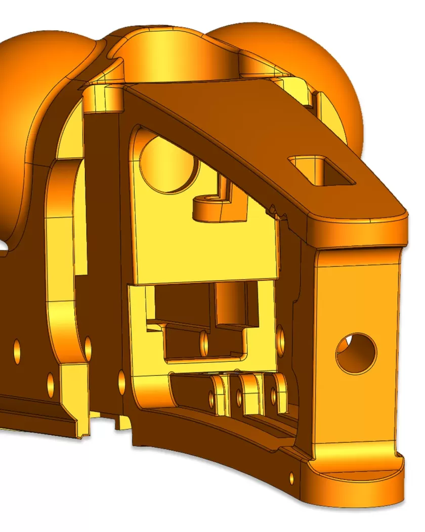 rifle receiver parametric reverse engineering