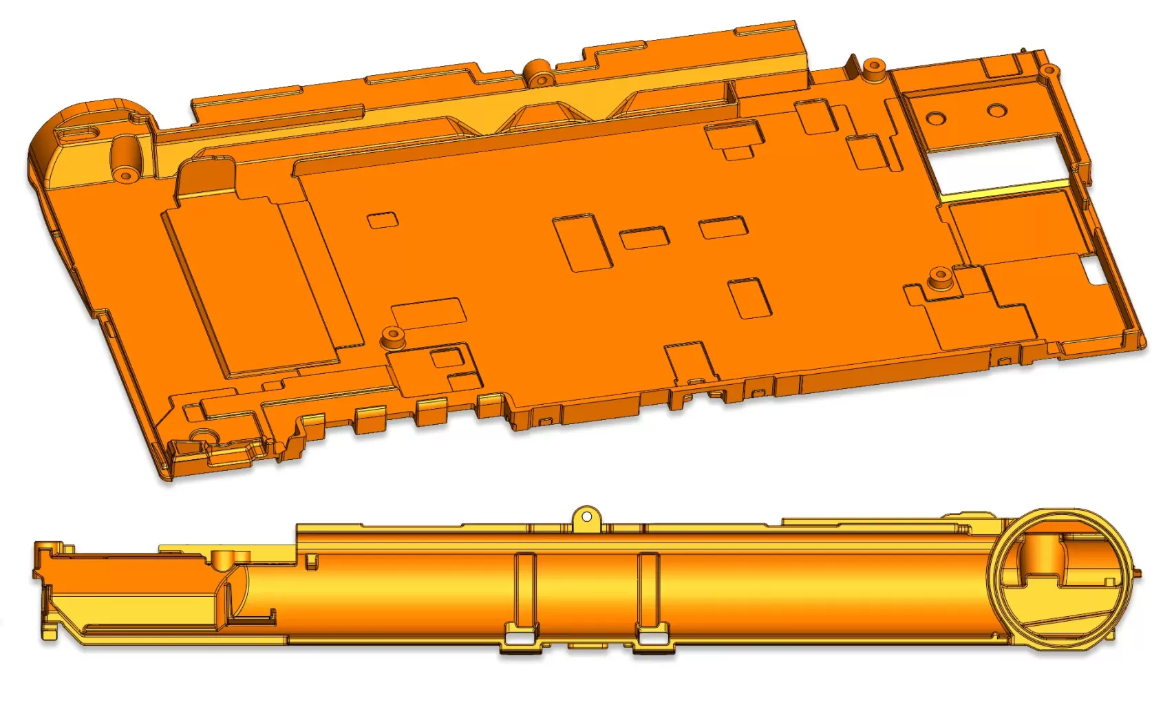 mobile phone 3D scan to STEP file