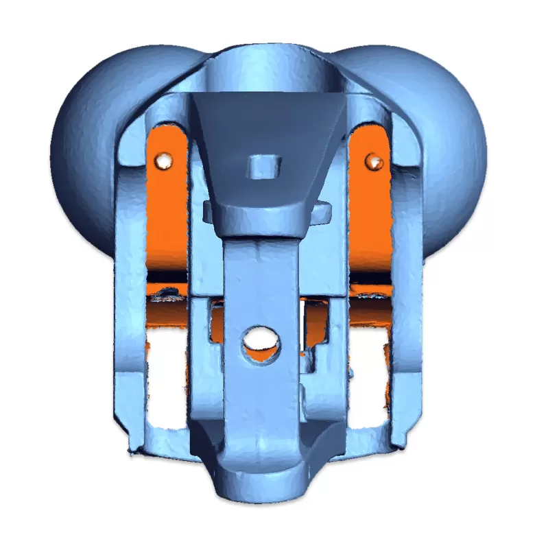 rifle receiver reverse engineering from 3D scan data
