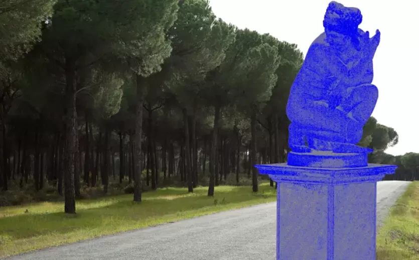 3D photogrammetry photo render