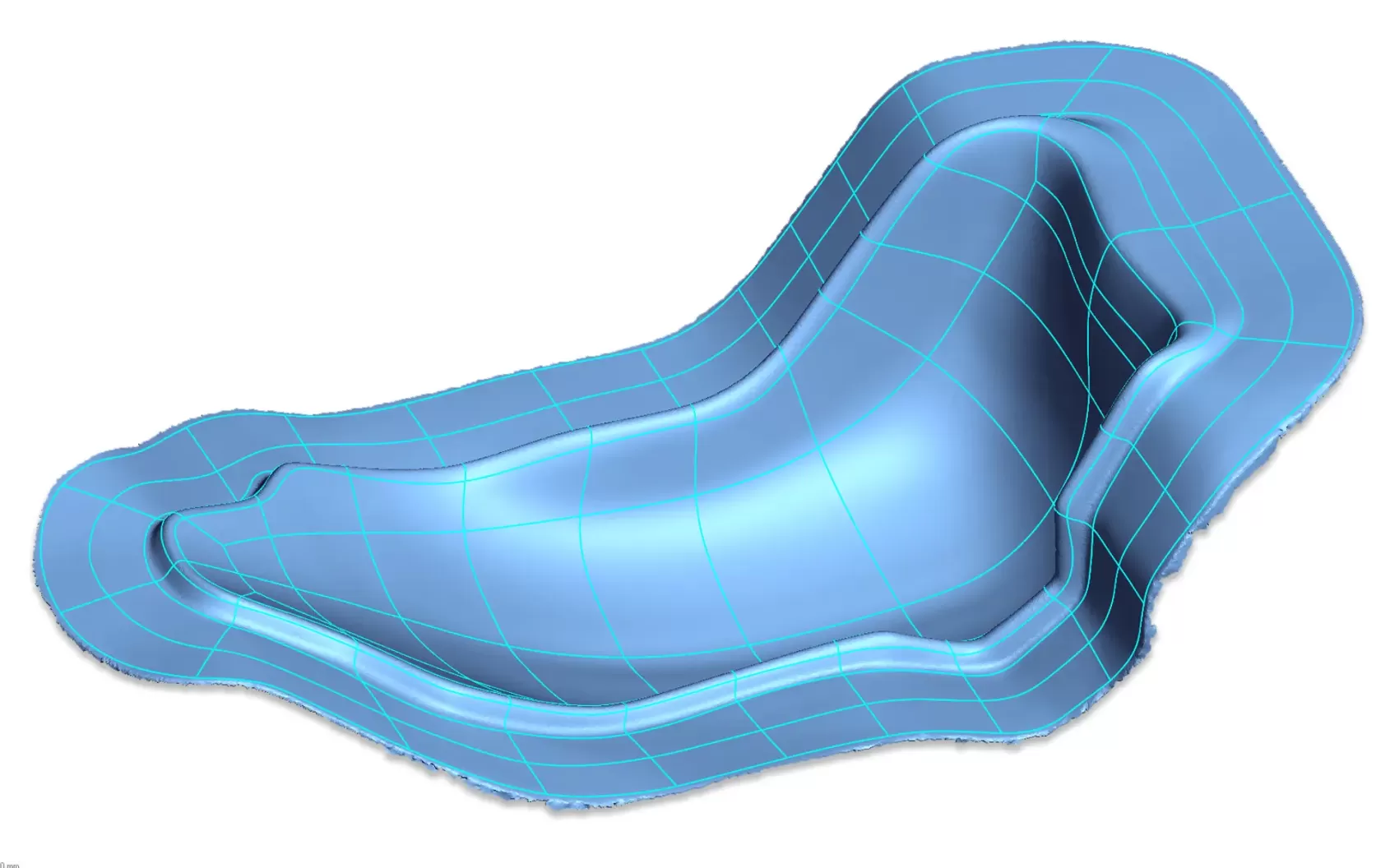 sport car seat spline patching reverse engineering