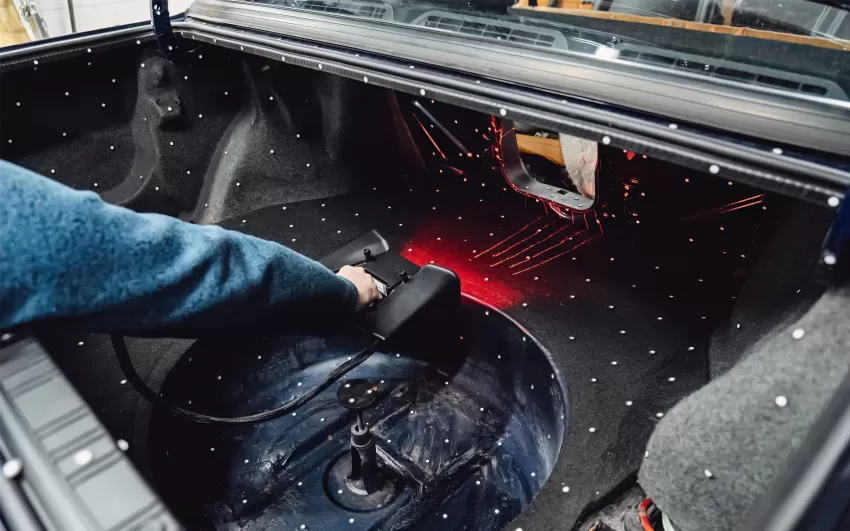 interior car 3D scanning