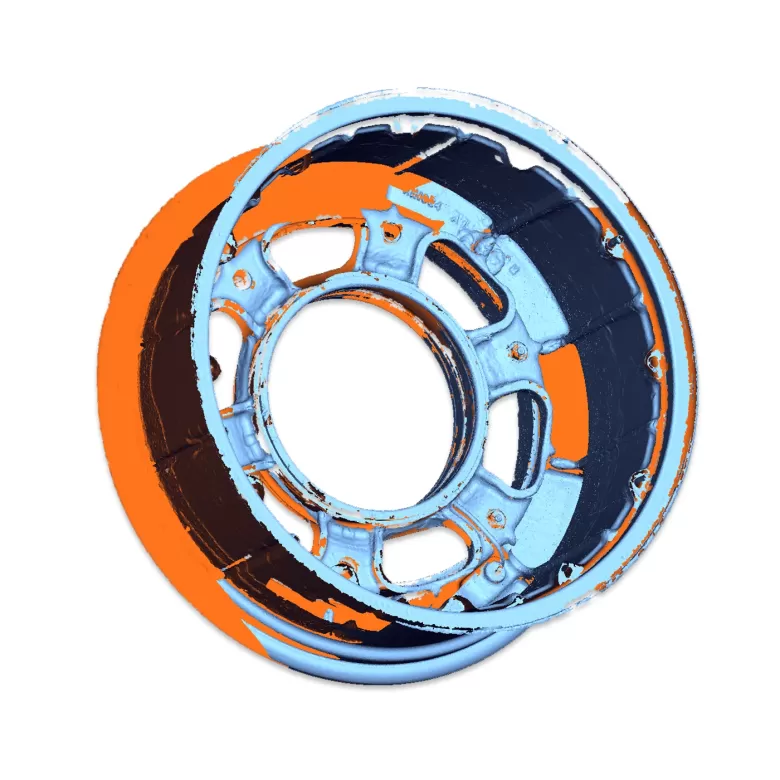 aircraft rim reverse engineering from partial data